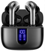 True Wireless Headphones Headset Earbuds Lcd Digital Waterproof Wireless Earphone