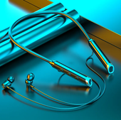 New Private Mold Type C Magnetic In-ear Earphone Long Standby BT5.0 Wireless Neckband Headphone