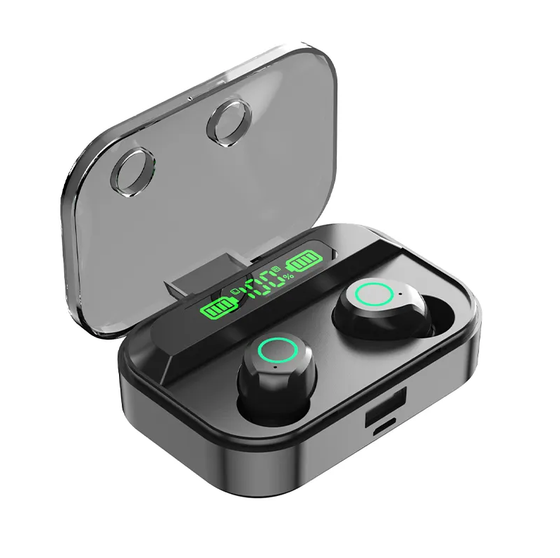 LED sports gaming headset touch control Hifi sound true wireless earbuds tws