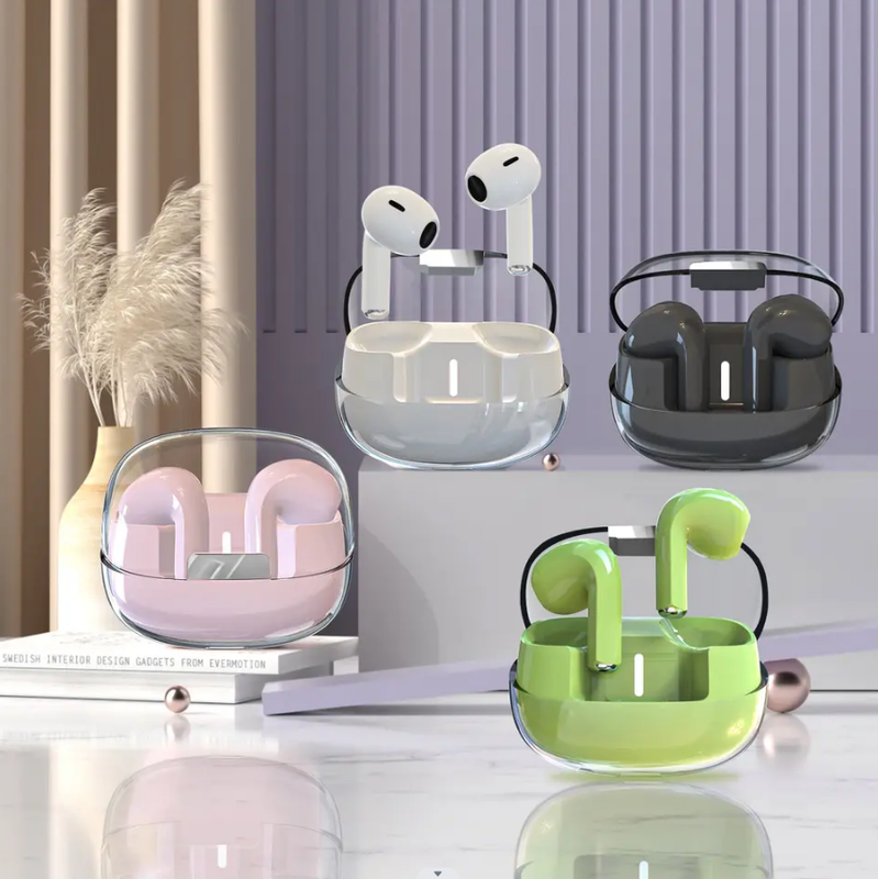 High Sentisitive Touch Control Long Standby True Stereo Semi In Ear Wireless TWS Headset Earbuds