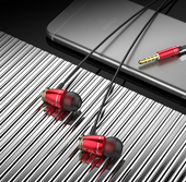 Comfortable metallic earphone Stylish binaural earphone High ratio in ear earphone