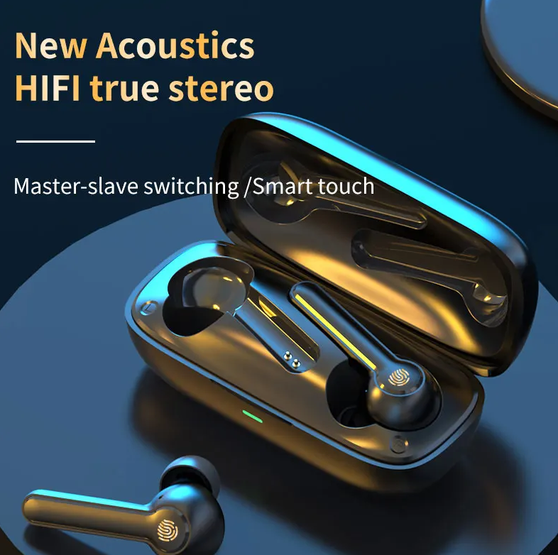 Master-slave switch headphone bluetooth tws in ear wireless bluetooth Fully compatible cellphone ear