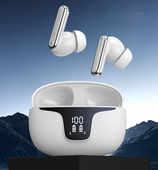 New Arriving ANC Wireless Earbuds High Quality Screen Display ENC TWS 5.3 Earphone Earbuds