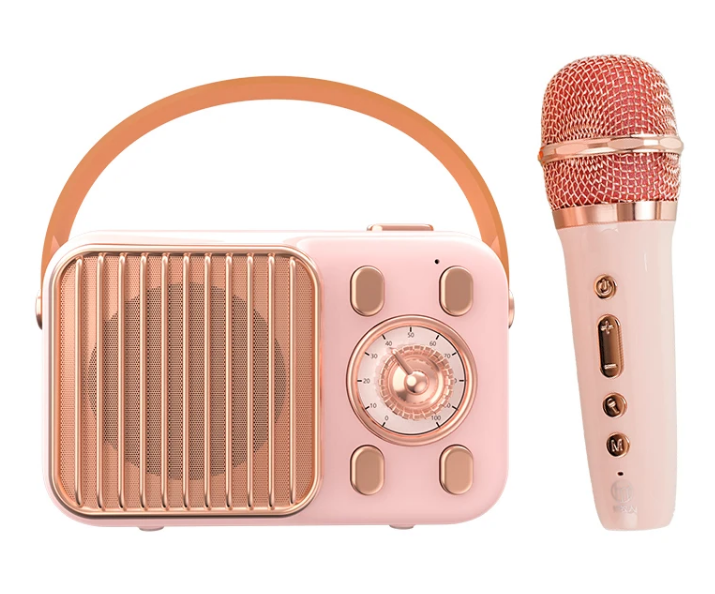 Hot Retro Design Tf Card Fm Radio Speaker Portable Rechargeable Wireless Loud Bluetooth Speaker for 