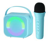 LED light home party Mini Bluetooth karaoke speaker Music Player Amplifier Portable Karaoke Speaker 