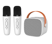 Popular Mini Karaoke Machine Portable Desktop Karaoke Players Wireless BT Speaker Microphone