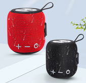 Hot Selling fashion design multi-platform can be TWS connected waterproof Speaker Portable wireless 