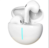 Super bass semi-in-ear sports tws headphone long standby touch control bt5.1stereo wireless earbuds
